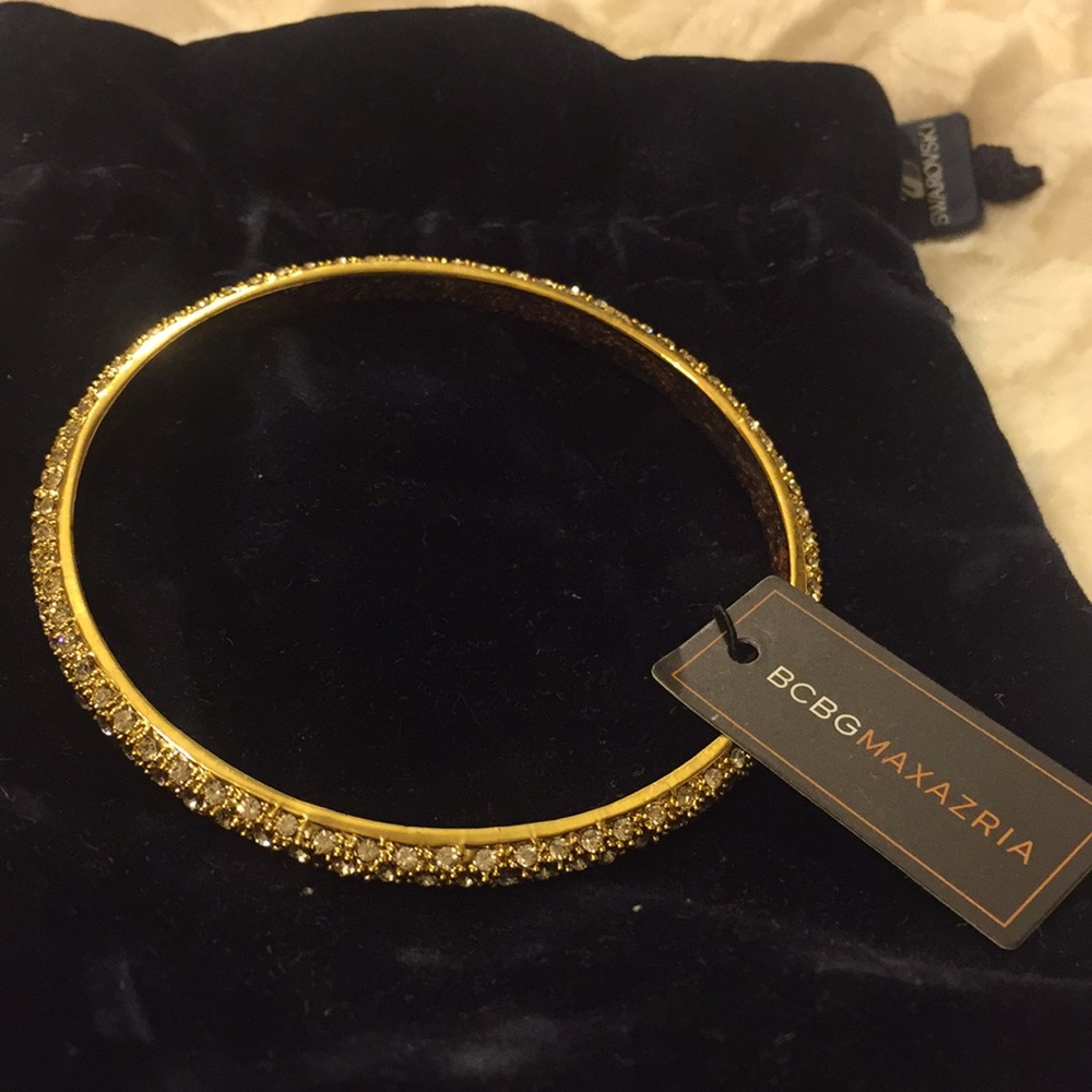 BCBG single crystal bangle